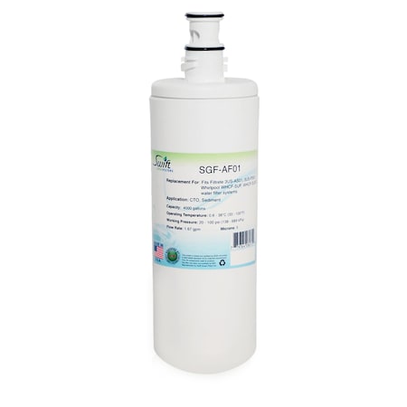 Swift Green Filters Replacement Water Filter for 3M 3US-AF01 and Whirlpool WHCF-SUF SGF-AF01